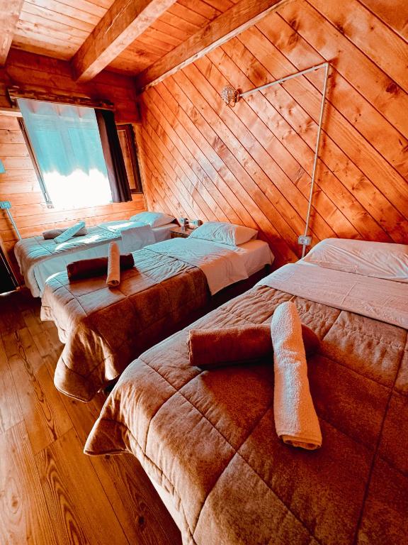 Alpine morning breakfast terrace